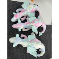 Jelly Cats Peluche Super Douce 100% Polyester, Dragon du Ciel et Dragon des Neiges Moelleux, Rembourrage en PP, Lestée et Brodée