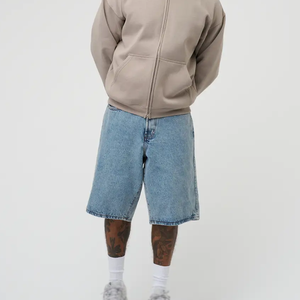 Comfortable <b>Men</b> Jorts for everyday wear soft fabric <b>stretch</b> waist and smooth finish - Product Image 1