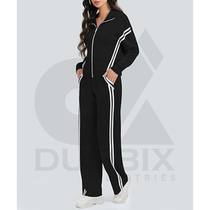 Conjunto de chándal de manga larga para mujer para correr y deportes, venta al por mayor, chándal de nuevo estilo personalizado para mujer, alta calidad - Product Image 2