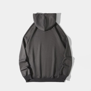 Fabricant de sweat à capuche homme personnalisé poids lourd 100% coton imprimé de strass uni sur polaire grande taille saison d'hiver motif à carreaux - Product Image 2
