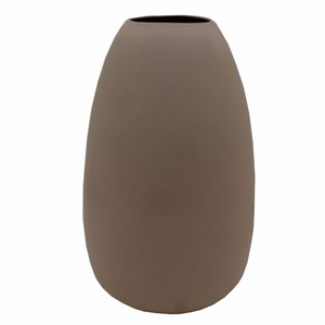 Luxury Design Flower Vase Brown Wood Finished Iron Flower Pot Usage for <b>Tabletop</b> Christmas Decoration Handmade in Bulk - Product Image 4