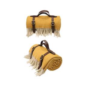 Manta de lana de espiga de mango supersuave, superventas, técnica tejida, uso en temporada de invierno, precio de fábrica - Product Image 5