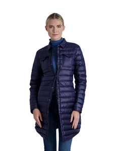 OEM Marque Bouton Rembourré Parka Plus La Taille Femmes Respirant Hiver Gilet Col Chaud Solide Streetwear 95% Polyester Enduit Puffer - Product Image 4