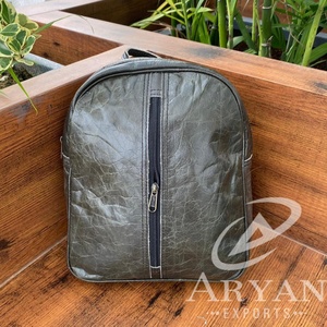 Mochila de Cuero Auténtico de Grano Completo, Personalizada, Hecha a Mano, Unisex, Vintage, Cuero de Vaca, Alta Calidad, Portátil - Product Image 1