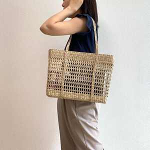 Bolsos de mujer sostenibles, bolso de paja al por mayor, bolsos de rafia natural trenzados a mano para damas - Product Image 6