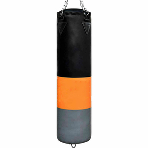 Top meilleure qualité MMA boxe sac de boxe entraînement Fitness suspendu coup de pied gymnastique exercice sac de sable meilleur sac de boxe en cuir Pu - Product Image 6