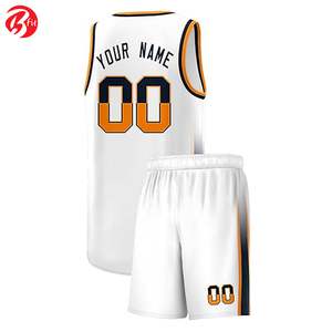 Pantalones cortos de baloncesto de verano de secado rápido para hombre con Bsci transpirable y de talla grande impreso su propio logotipo diseño ropa deportiva uniforme - Product Image 3