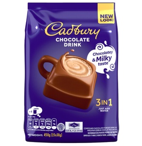 En Stock, Deliciosa Bebida Instantánea 3 en 1 en Polvo, Chocolate Caliente Compuesto Calbury con Sabor a Chocolate Real, 40% Brix - Product Image 2