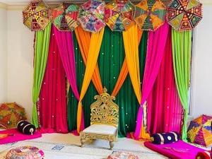 Modern Fiber Lotus <b>Prop</b> for South Indian Voni Function Decor Puberty Ceremony Decoration FRP Lotus Fiberglass Haldi - Product Image 2