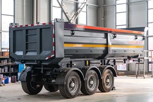 รถดัมพ์สามเพลารถพ่วงสำหรับขายใกล้ฉัน - Product Image 2