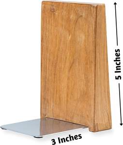 Customised Brass <b>Bookend</b> Elegant for Holding Books Decorative High Selling High Quality Wholesale for Home Decor - Product Image 4