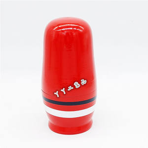 6 pezzi di Babbo Natale e pupazzo di neve in legno russo nidificazione bambole matrioska dipinte a mano per il regalo di natale e decorazione della casa - Product Image 6