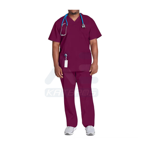 Traje Médico ClinicalPro Diseñado para Profesionales de la Salud que Combina la Resistencia de la Tela con el Control del Aliento - Product Image 4