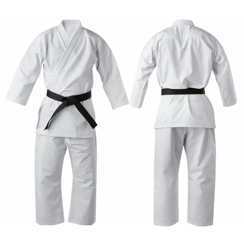 Großhandel Custom Logo Trainings wettbewerb Martial Arts 100% Baumwolle Atmungsaktive Judo Gi Kimono Judo Jitsu Anzug Judo Uniform