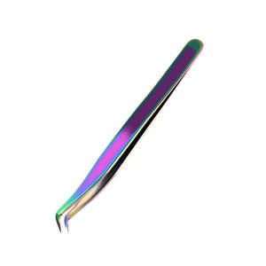 Pinces à cils ergonomiques légères pour un travail d'extension de cils longue durée, poignée confortable, design anti-fatigue pour salon - Product Image 6