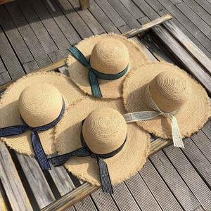 Chapeau d'été chaud pour enfants avec logo personnalisé chapeau de paille naturel à large bord de haute qualité produit chaud à un prix bon marché - Product Image 6