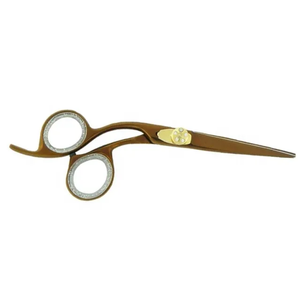 Ciseaux de barbier professionnels pour droitiers, manche moyen, lame droite en acier inoxydable 4Cr13, accessoires de beauté pour cheveux - Product Image 2