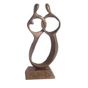 Sculptures de figurines de couples dansant modernes, en fer, faites à la main, écologiques, représentant l'unité, l'équilibre et la vie partagée - Product Image 3