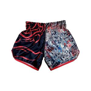 กางเกงต่อยมวยและกางเกงขาสั้น MMA สำหรับผู้ชายกางเกงขาสั้นสำหรับฝึกซ้อมมวยไทยพิมพ์ลาย - Product Image 1