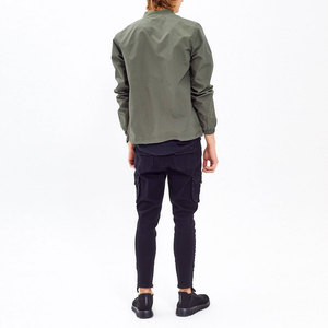 Chaqueta Bomber de Cuello Alto Personalizada de Alta Calidad para Hombre, Estilo Urbano para Invierno, Gran Oferta, Precio al por Mayor para Uso Diario - Product Image 3