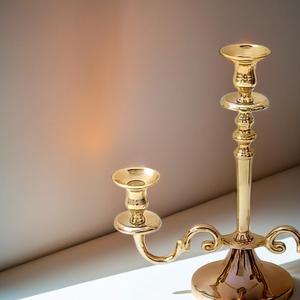 Nuevo candelabro de aluminio clásico de 3 luces de estilo caliente - Product Image 2