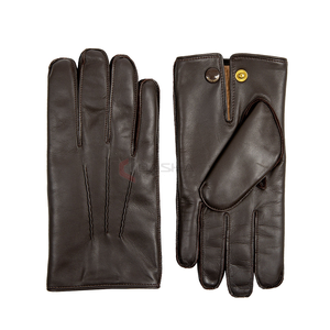 Gants en cuir pour hommes pour l'hiver, mode décontractée, usage quotidien et sport, fabricant - Product Image 1