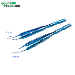 Pinzas de Capsulorrexis de Acero Inoxidable, Pinzas Microquirúrgicas - Product Image 2