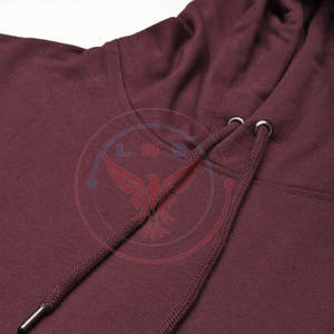 Service OEM – Nouveaux sweats à capuche décontractés pour hommes avec poches, en polaire polyester/coton, légers, couleur unie, écologiques - Product Image 5