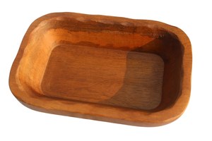 Bols en bois faits à la main Décoration de cuisine rustique - Product Image 5