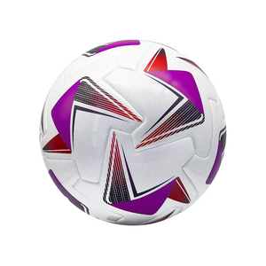 Premium Custom Design PU Leather Lightweight Eco-Friendly Size 5 Soccer Club Thermal Bonded Waterproof Pakistani Match Footballs - Product Image 2