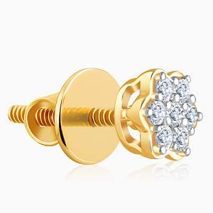 Boucles d'oreilles en diamant de laboratoire en or Radiant Bijoux de luxe pour femme - Product Image 6