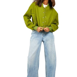 Chaqueta Universitaria de Béisbol para Mujer Más Vendida, Relleno de Algodón Transpirable y Sostenible, Precio Económico con Opciones OEM 2026 - Product Image 3