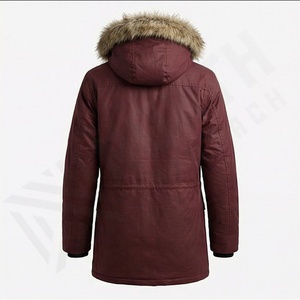 Chaqueta Parka para Hombre, Calidad Premium, Impermeable, Gruesa, Acolchada, con Capucha, Abrigo de Moda para Exteriores, Cálido, Informal, Elegante, Grueso para Invierno - Product Image 2