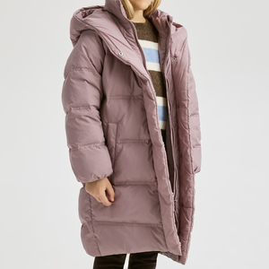 Chaqueta Acolchada para Niñas con Color Personalizado de Alta Calidad e Impresión de Logotipo, Chaqueta Larga Abrigada de Moda a Precio Económico OEM para Niñas 2026 - Product Image 1