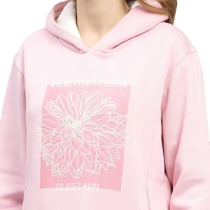 Sweat à capuche en coton 100% lourd, très vendu, pour femmes, logo personnalisé imprimé, vêtement chaud d'hiver, col à capuche, 2026 - Product Image 5