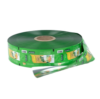 Rouleau de film d'emballage souple Rouleau de rouleau d'emballage pour collation Personnaliser en plastique alimentaire Rouleau de film d'emballage pour biscuits pour croustilles de pommes de terre