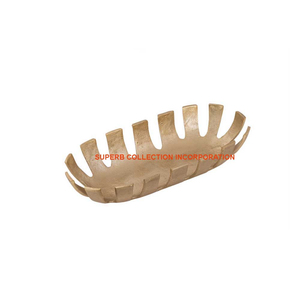 Stylish Design Serving <b>Bowl</b> Superior Quality White Metal Fruit Serving <b>Bowl</b> For Wedding Parties Supplies - Product Image 2
