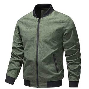 Professional Manufactured <b>Slim</b> <b>Fit</b> Men's Winter Stand Collar Bomber <b>Jacket</b> Casual Outdoor Fashion with Custom Logo and Color - Product Image 1