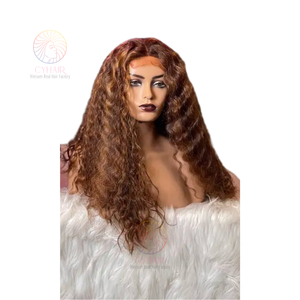 Precio barato Letsfly estilo de moda color vietnamita virgen cabello humano onda profunda 13X4 encaje frente pelucas de cabello humano - Product Image 6