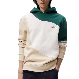 Sweat à capuche en molleton respirant pour homme, confortable et décontracté, avec logo personnalisé, en mélange de coton, vente en gros - Product Image 1