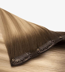 Tóc nối <span class=keywords><strong>clip</strong></span>-<span class=keywords><strong>in</strong></span> 100% tóc người nguyên chất, nối liền mạch, cao cấp - Product Image 6