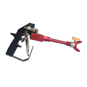Pulvérisateur sans air portable à l'<span class=keywords><strong>intérieur</strong></span> du <span class=keywords><strong>pistolet</strong></span> de pulvérisation sans air à double trou d'alimentation - Product Image 1