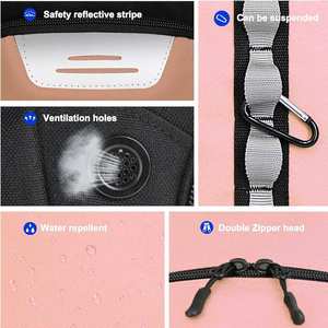 Mochila Escolar Resistente al Agua para Niños con Múltiples Bolsillos y Correas de Hombro Acolchadas, Mochila Escolar Elegante para Niñas - Product Image 3