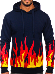 Manufacturer Custom Printed 400 GSM Heavyweight Fleece Oversized Unisex Spring Solid <b>Pullover</b> <b>Mens</b> Hoodie - Product Image 2