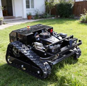 Agricultural Forestry Equipment Robot Zero Turn <b>Flail</b> Crawler Gasoline Engine Gear <b>Remote</b> Monitoring <b>Remote</b> Control Lawn <b>Mower</b>. - Product Image 2