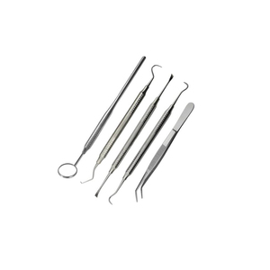 Juego de Instrumentos dentales de acero inoxidable, kit profesional duradero, juego de instrumentos dentales con sonda de espejo explorador y escalador - Product Image 6