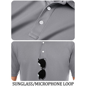 Verano nuevo diseño hombres polos Casual manga corta moda deportes al aire libre colores personalizados camisa antiarrugas polos - Product Image 4