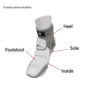 Calcetines Electrónicos de Goma Impermeables para Taekwondo Aprobados por la WTF K1 Protector de Pie Electrónico con Chip Sensor Equipo de Entrenamiento al por Mayor - Product Image 2