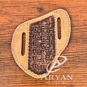 Nuevo diseño de la cubierta del cuchillo de cuero mecanizado a mano al aire libre para cuchillo plegable Venta caliente elegante cubierta del cuchillo - Product Image 1