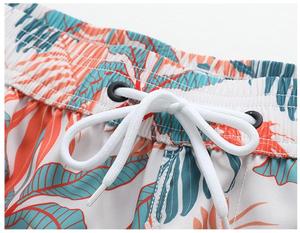 Vente en gros 100% polyester maille Sublimation hawaïen respirant séchage rapide cordon été hommes shortsDDP expédition - Product Image 4